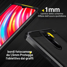 Carica l'immagine nel visualizzatore di Gallery, iVoler Cover per Xiaomi Redmi Note 8 Pro, [Protezione Antiurto di Grado Militare] Custodia Sottile Morbida in Silicone T