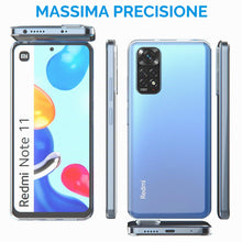 Carica l'immagine nel visualizzatore di Gallery, N NEWTOP Custodia Cover Compatibile con Xiaomi Redmi Note 11 / 11S, Morbido TPU CLEAR Gel Silicone Anti Graffio Traspare