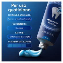 Carica l'immagine nel visualizzatore di Gallery, Oral-B Rigenera Smalto Advanced Dentifricio, Pulizia Denti, 4x75ml