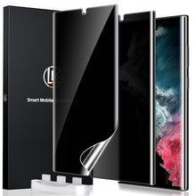 Carica l'immagine nel visualizzatore di Gallery, LK 2 Pezzi Pellicola Protettiva Compatibile con Samsung Galaxy S22 Ultra, Privacy TPU 3D Pellicola Protettiva Curva, Sen