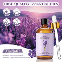 Carica l'immagine nel visualizzatore di Gallery, Olio Essenziale di Lavanda 118ML, Olio di Lavanda 100% Naturale per Diffusore, Aromaterapia, Umidificatore, Spa, Massagg