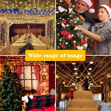 Carica l'immagine nel visualizzatore di Gallery, Uping Catena Luminosa Stringa Luci Led Decorative 500 LED 50M Luci Natalizie da Esterno ed Interno, Per Giardino Casa Feste Natale Matrimonio (Bianco Caldo)