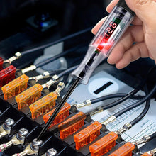 Carica l'immagine nel visualizzatore di Gallery, Greluma 1 pezzo Tester per circuiti automobilistici 3-48 V con voltmetro,luce di prova per display retroilluminato a LED