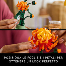 Carica l&#39;immagine nel visualizzatore di Gallery, LEGO Icons Crisantemo, Fiore Finto da Costruire, Decorazione Floreale Artificiale per Casa, Hobby Creativo per Adulti, Regalo di Compleanno per Donna, Uomo, Lei o Lui dalla Botanical Collection 10368