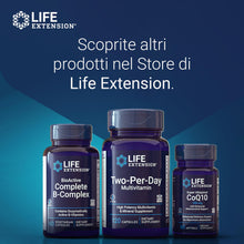 Carica l'immagine nel visualizzatore di Gallery, Life Extension, Optimised Folate, 5-MTHF, Dose Elevata, 100 Compresse, Testate in Laboratorio, Vegetariane, Senza Glutin