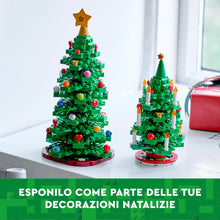 Carica l&#39;immagine nel visualizzatore di Gallery, LEGO Albero di Natale, Giocattolo 2 in 1 da Costruire, Gioco Creativo per Bambini e Bambine da 9 Anni, Decorazione per la Casa da Collezione, Idea Regalo per le Festività Natalizie 40573