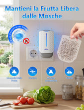 Carica l'immagine nel visualizzatore di Gallery, Trappola per Mosche da Interni V2 | Insetticida Elettrico con Trappola Adesiva &amp; Spina Orientabile | Contro Moscerini, M