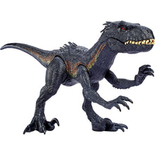 Carica l&#39;immagine nel visualizzatore di Gallery, Mattel Jurassic World: Il Regno Distrutto - Indoraptor Supercolossale, dinosauro gigante lungo 90+ cm e alto 41 cm, inghiotte fino a 20 mini action figures, giocattolo per bambini, 4+ anni, HKY14