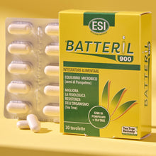 Carica l'immagine nel visualizzatore di Gallery, ESI - Batteril 900, Integratore Alimentare di Tea Tree Oil e Semi di Pompelmo, Sostiene il Sistema Immunitario, Favorisc