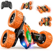 Carica l'immagine nel visualizzatore di Gallery, Mieryd Macchina Telecomandata per Bambini, 4x4 RC Auto Radiocomandata Acrobatica con Luce Giochi Bambini 3 4 5 6 7 8 Ann