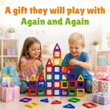 Carica l'immagine nel visualizzatore di Gallery, Desire Deluxe 94 PEZZI Costruzioni Magnetiche per Bambini Gioco Educativo e Creativo per Bimbi da 3 Anni Plastica ABS Al