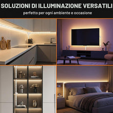 Carica l'immagine nel visualizzatore di Gallery, 12 Pezzi Connettori per Strisce, 2 Pin 8mm Connettore Angolare a LED COB Senza Saldatura 8 Pezzi Forma a L e 4 Pezzi Con