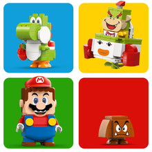 Carica l&#39;immagine nel visualizzatore di Gallery, LEGO Super Mario Avventure Mario Interattivo, Giocattolo con i Personaggi Nintendo di Bowser Jr., Goomba e Yoshi, Giochi da Collezione per Bambini e Bambine da 6 Anni, Idea Regalo 71439