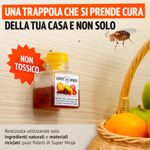 Carica l'immagine nel visualizzatore di Gallery, Super Ninja Trappola per Moscerini della Frutta da Interno, 2 Pezzi