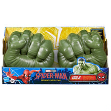 Carica l'immagine nel visualizzatore di Gallery, Hasbro Marvel, Spider-Man:Brand New Day, Super pugni gamma di Hulk, giocattoli in gommapiuma per roleplay di supereroi, 