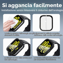 Carica l'immagine nel visualizzatore di Gallery, Diruite 3 Pezzi Cover per Xiaomi Redmi Watch 5 Active Vetro Temperato Pellicola Protettiva,PC Rigido Case Protettiva Ult