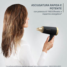 Carica l'immagine nel visualizzatore di Gallery, Rowenta CV1831 Asciugacapelli Express Style, Phon Capelli Potente e Compatto, Phon da Viaggio Leggero e Facile da Usare,
