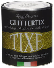 Carica l'immagine nel visualizzatore di Gallery, TIXE Glittertix Additivo Glitter per Pittura, Argento 250 ml