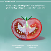Carica l'immagine nel visualizzatore di Gallery, Magic Vac, Sacchetti Sottovuoto per Alimenti 30x40cm, 50 Pezzi, Certificati