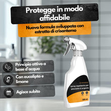 Carica l'immagine nel visualizzatore di Gallery, Spray repellente per pesciolini d'argento - 500 ml - Protezione con estratto di eucalipto e crisantemo - Agente contro i pesciolini d'argento