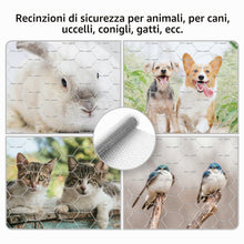 Carica l'immagine nel visualizzatore di Gallery, Rete metallica per recinzioni 7 m - 40 cm di altezza - rete recinzione maglia piccola da 25 mm - rete elettrosaldata in 