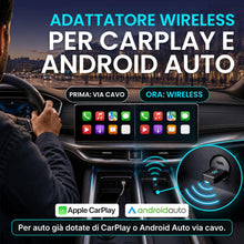 Carica l'immagine nel visualizzatore di Gallery, Adattatore Carplay Wireless &amp; Android Auto USB-C/USB-A, Lite