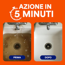 Carica l'immagine nel visualizzatore di Gallery, Mr Muscle Idraulico Gel, Disgorgante Professionale Forte, 3 Pezzi x 1000 ml