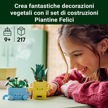Carica l'immagine nel visualizzatore di Gallery, LEGO Botanicals Piantine Felici Giocattolo - Kit di Arti e Mestieri per Bambine con 2 Piante Artificiali, 2 Vasi di Fiori e Facce Intercambiabili - Regali per Ragazze da 9 Anni Fan della Natura, 10349