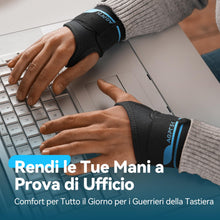 Carica l'immagine nel visualizzatore di Gallery, AGPTEK Tutore Tunnel Carpale, Polsiera per Tendinite, Tutore Polso Destro