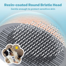 Carica l'immagine nel visualizzatore di Gallery, Zivacate Brosse Chat Brosse Chien[Prise ergonomique &amp; nettoyage en un clic &amp; Patented Design] Outil pour chiens/chats/lapins à poil court et long, Chien Accessoires(gris)