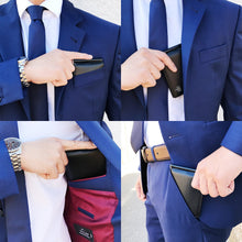 Carica l'immagine nel visualizzatore di Gallery, TRAVANDO Portafoglio uomo con protezione RFID VIENNA Porta carte di credito con clip per contanti Porta tessere slim tas