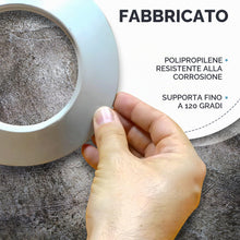 Carica l'immagine nel visualizzatore di Gallery, DOJA Industrial | Rosone Copri Tubi rotondo | 80 mm | Colore Bianco | Rosone coprimuro | Rosetta di Copertura in Plastic