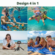 Carica l'immagine nel visualizzatore di Gallery, AKASO Maniglia galleggiante impermeabile, Bastone Selfie e Treppiede Compatibile con AKASO EK7000/Brave 4 Pro/Brave 7 LE