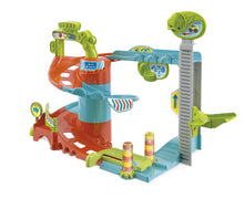 Carica l&#39;immagine nel visualizzatore di Gallery, Baby Clementoni - Fun Garage Baby Track, Box e Pista Macchinine per Bambini 18+ Mesi, con 1 Macchinina, Gioco Prima Infanzia Made in Italy, Linea Play For Future, Stimola Manualità e Curiosità, 17404