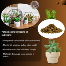 Carica l'immagine nel visualizzatore di Gallery, GebEarth® | Pomice per piante fine da 3/6 mm【1 L 】| Migliora la salute radicale di Bonsai e Piante Grasse | Leggera e ad