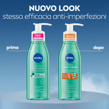 Carica l'immagine nel visualizzatore di Gallery, NIVEA Derma Skin Clear Gel Detergente Viso Anti-Imperfezioni, 150 ml