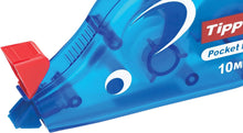 Carica l'immagine nel visualizzatore di Gallery, BIC Tipp-Ex Bianchetto a Nastro, Mini Pocket Mouse, Correttore a Nastro, Confezione da 10, Fornitura Cancelleria Scuola e Ufficio