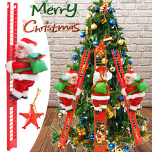 Carica l&#39;immagine nel visualizzatore di Gallery, ZZXLOPEZ Regali di Natale elettrici, Babbo Natale, Babbo Natale, Babbo Natale (con musica), decorazione natalizia per albero di Natale, casa, esterno e interno