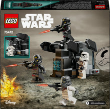 Carica l'immagine nel visualizzatore di Gallery, LEGO Star Wars Battle Pack Death Trooper e Night Trooper 75412
