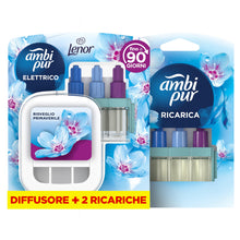 Carica l'immagine nel visualizzatore di Gallery, Ambi Pur 3Volution Profumatore Elettrico, Diffusore + 2 Ricariche Lenor