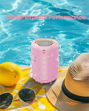 Carica l'immagine nel visualizzatore di Gallery, AY Cassa Bluetooth Portatile con Luci, Impermeabile IPX5, Stereo Paring, Ingresso AUX&amp;TF-Card, 24 Ore di Riproduzione, Piccolo Altoparlante wireless Bluetooth 5.3, Perfetto per Casa,Feste,All'aperto