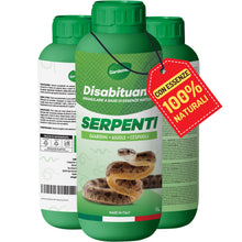 Carica l'immagine nel visualizzatore di Gallery, Gardemia Disabituante Anti Serpenti Granulare 1L Sgradito Azione Naturale Barriera Olfattiva a Vipere Bisce Rettili Giar