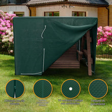 Carica l'immagine nel visualizzatore di Gallery, Coperchio di Protezione con Zip di Chiusura per Il Giardino Swing