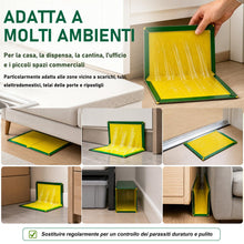 Carica l'immagine nel visualizzatore di Gallery, Trappole Scarafaggi 10 Pezzi Trappole per Blatte Cimici 31.5cm x 21cm