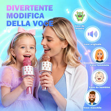 Carica l'immagine nel visualizzatore di Gallery, GeschenPark Microfono Bambini, Microfono Wireless Regalo