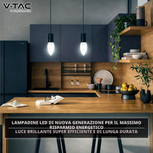 Carica l'immagine nel visualizzatore di Gallery, V-TAC 10x Lampadine LED Candela E14-4,5W - Lampadine di Nuova Generazione - 10 PEZZI - (Equivalenti a 40W) - 470 Lumen -