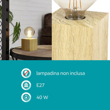 Carica l'immagine nel visualizzatore di Gallery, EGLO lampada da tavolo Prestwick 2, lampada da tavolo decorativa, lampada