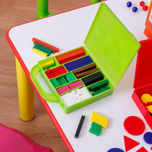 Carica l&#39;immagine nel visualizzatore di Gallery, Italveneta Didattica - Valigetta Regoli Euro 200 per Apprendimento Matematico, Diverse Dimensioni e Colori, Materiale Atossico, Adatto per Bambini dai 5 anni, Fabbricato in Italia