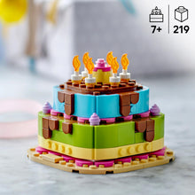 Carica l'immagine nel visualizzatore di Gallery, LEGO Torta della festa di compleanno 40815