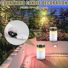 Carica l'immagine nel visualizzatore di Gallery, 6 candele a LED per tomba, 7 x 12,3 cm, impermeabili, a LED, per esterni (bianco)